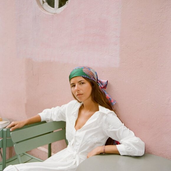 TRIMMED MIDI DRESS - Picture 4 of 8